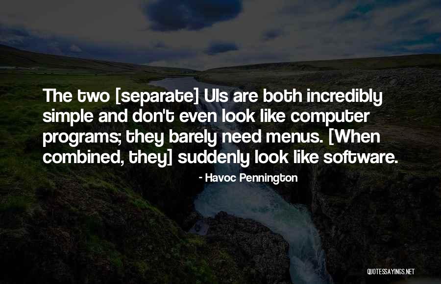 Havoc Pennington Quotes 1853997