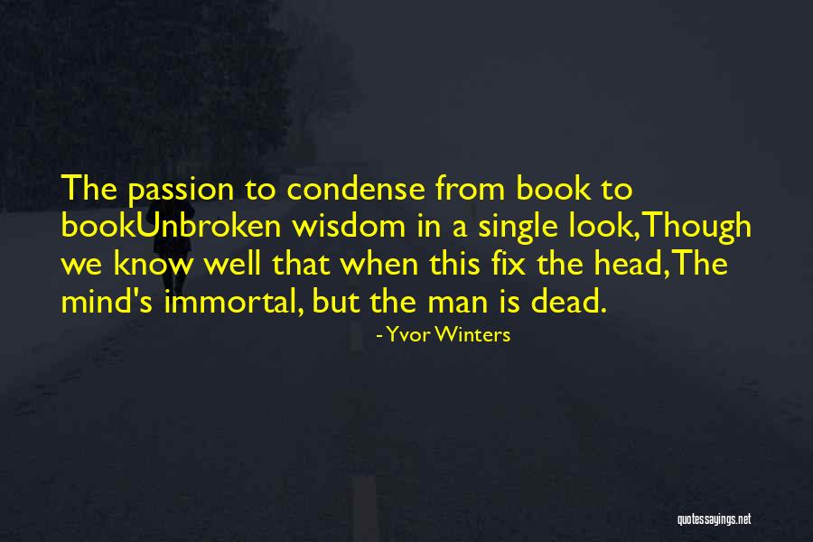 Hawa Faramir Quotes By Yvor Winters Hawa Faramir Quotes By Yvor Winters