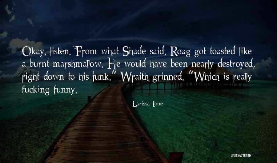 Hawe Quotes By Larissa Ione Hawe Quotes By Larissa Ione