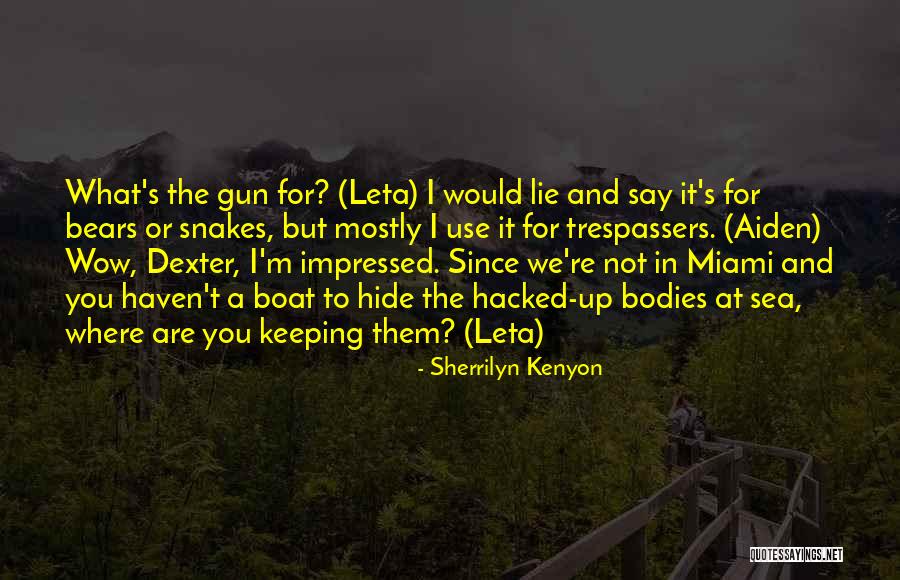 Hawkguy Quotes By Sherrilyn Kenyon Hawkguy Quotes By Sherrilyn Kenyon