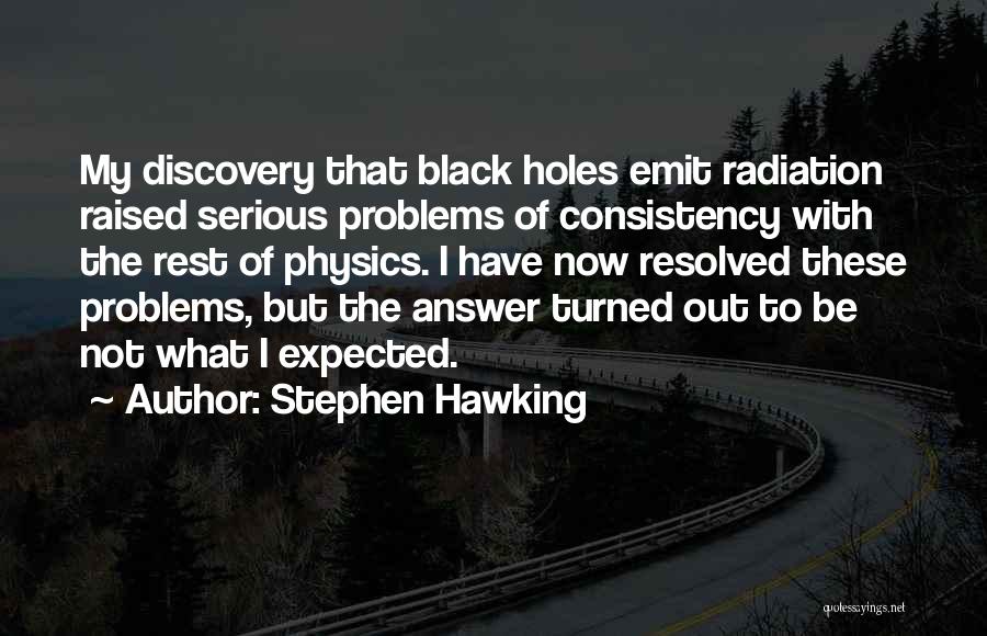 Hawking Quotes By Stephen Hawking