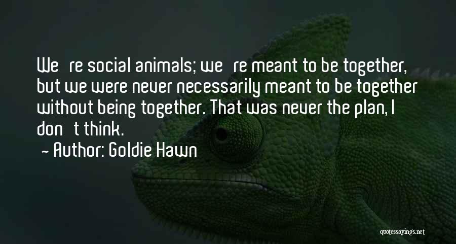 Hawn Quotes By Goldie Hawn