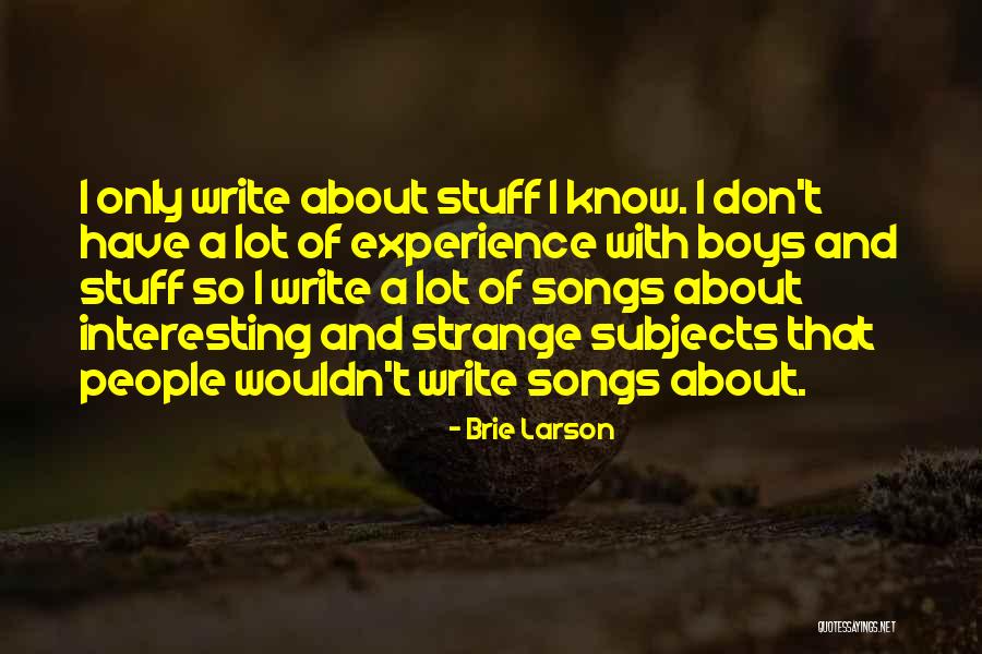 Hayallerine Otopsi Quotes By Brie Larson Hayallerine Otopsi Quotes By Brie Larson