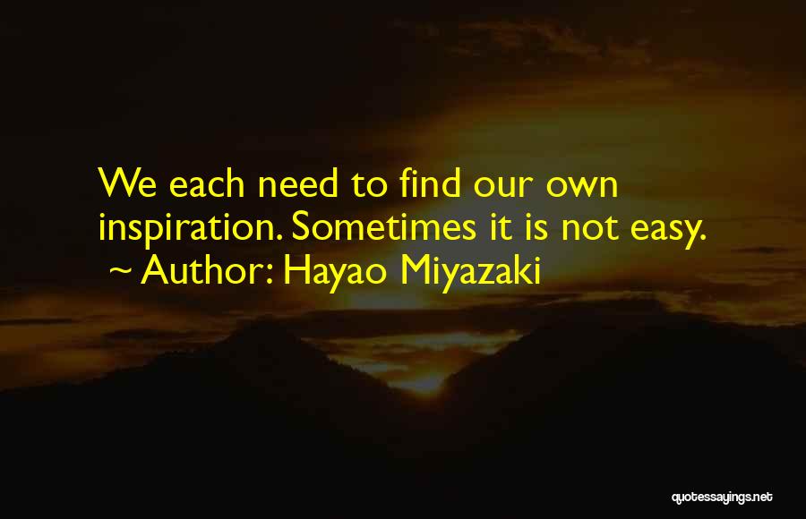 Hayao Miyazaki Quotes 1809342