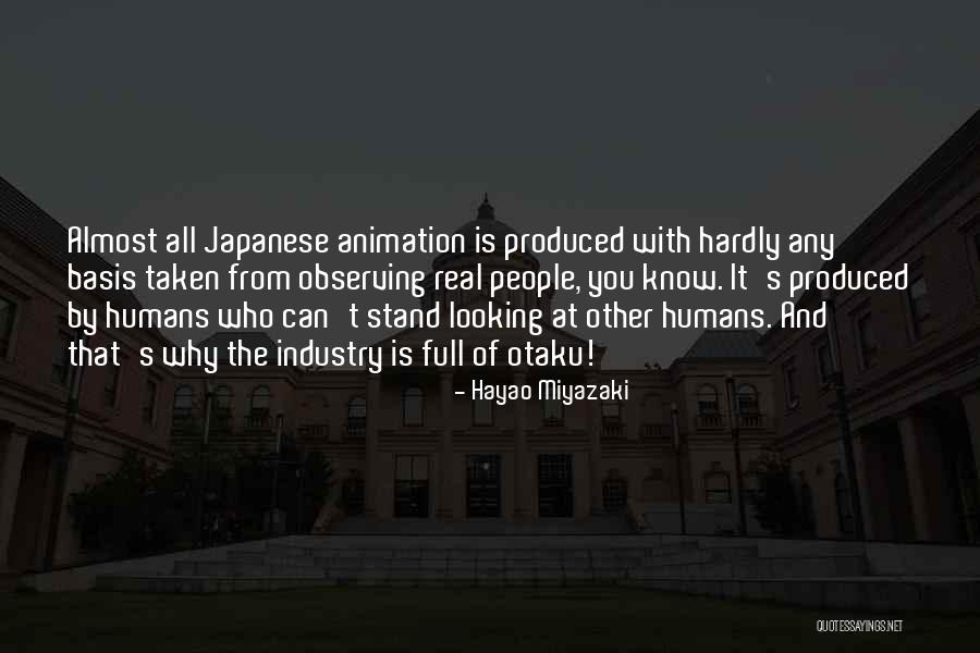 Hayao Quotes By Hayao Miyazaki