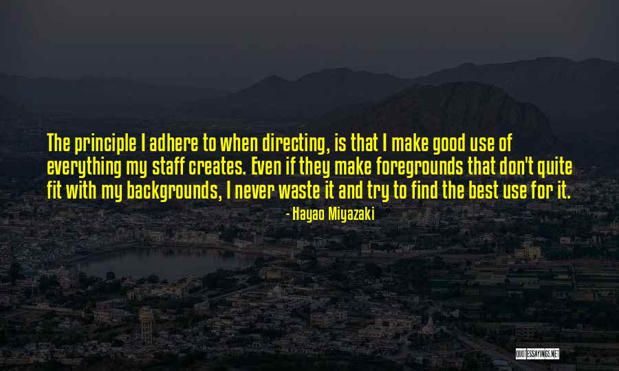 Hayao Quotes By Hayao Miyazaki Hayao Quotes By Hayao Miyazaki