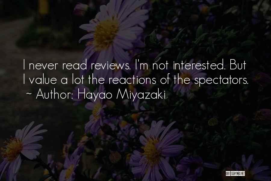 Hayao Quotes By Hayao Miyazaki