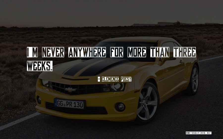 Hayate Namikaze Quotes By Clemence Poesy Hayate Namikaze Quotes By Clemence Poesy