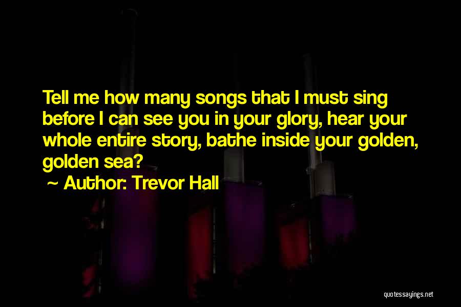 Hayato Jojo Quotes By Trevor Hall