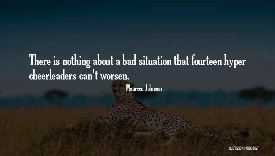 Hayattan Bikkinlik Quotes By Maureen Johnson Hayattan Bikkinlik Quotes By Maureen Johnson