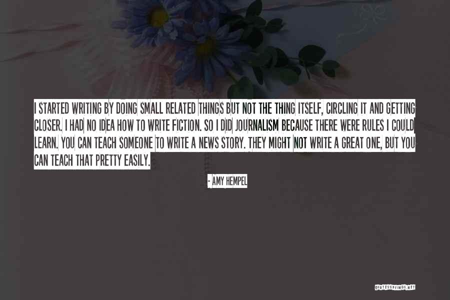Haycocks Under A Cloudy Quotes By Amy Hempel Haycocks Under A Cloudy Quotes By Amy Hempel