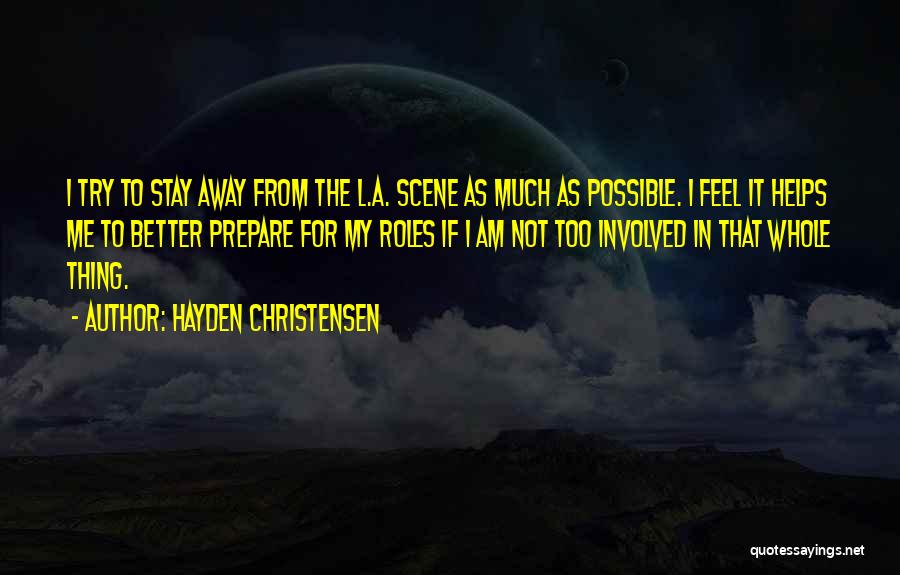 Hayden Christensen Quotes 1137100