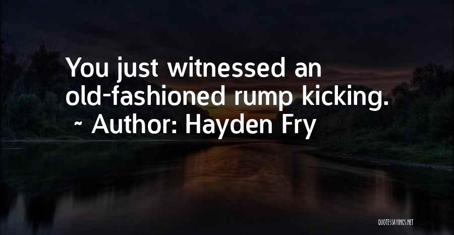 Hayden Fry Quotes 148914