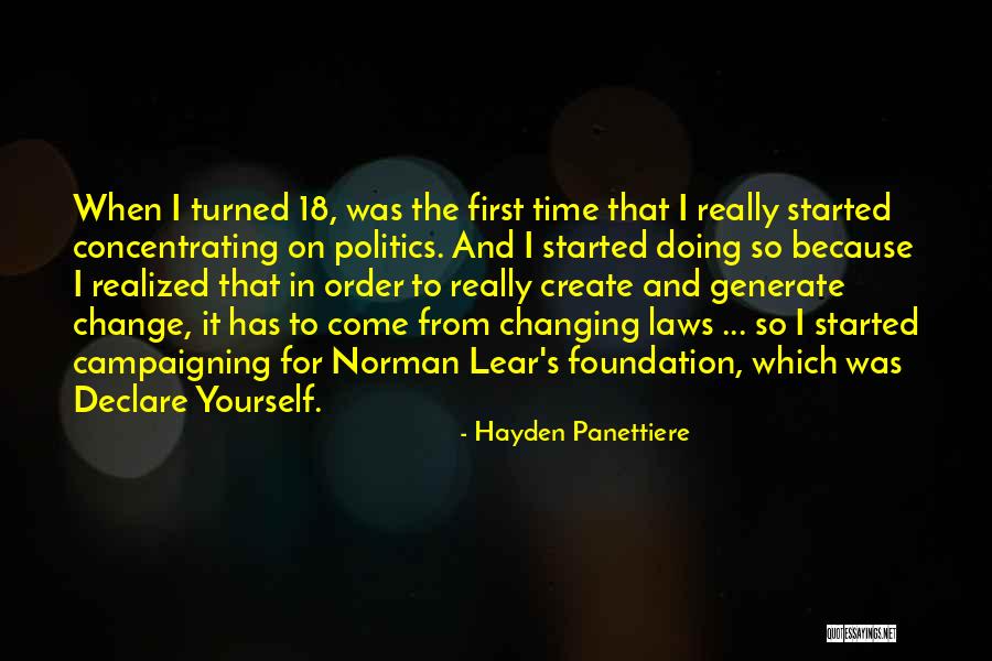 Hayden Quotes By Hayden Panettiere