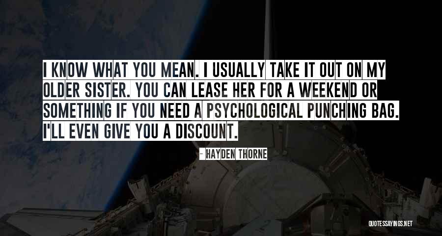 Hayden Quotes By Hayden Thorne