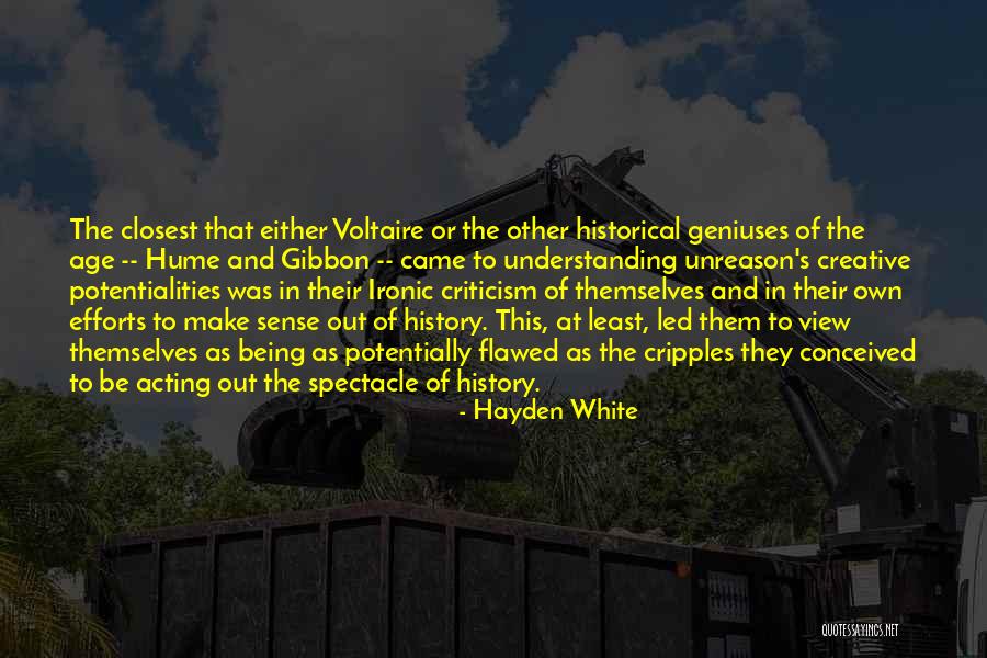 Hayden Quotes By Hayden White