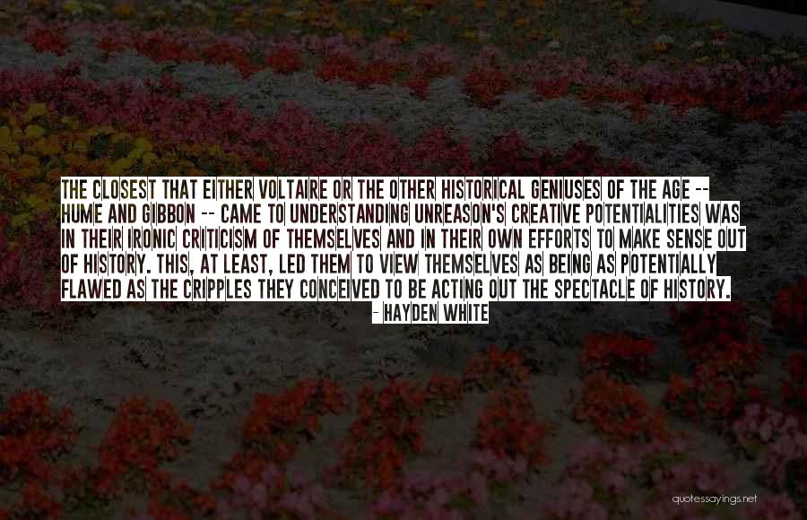 Hayden White Quotes 222940 Hayden White Quotes 222940