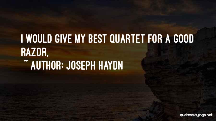 Haydn Quotes By Joseph Haydn