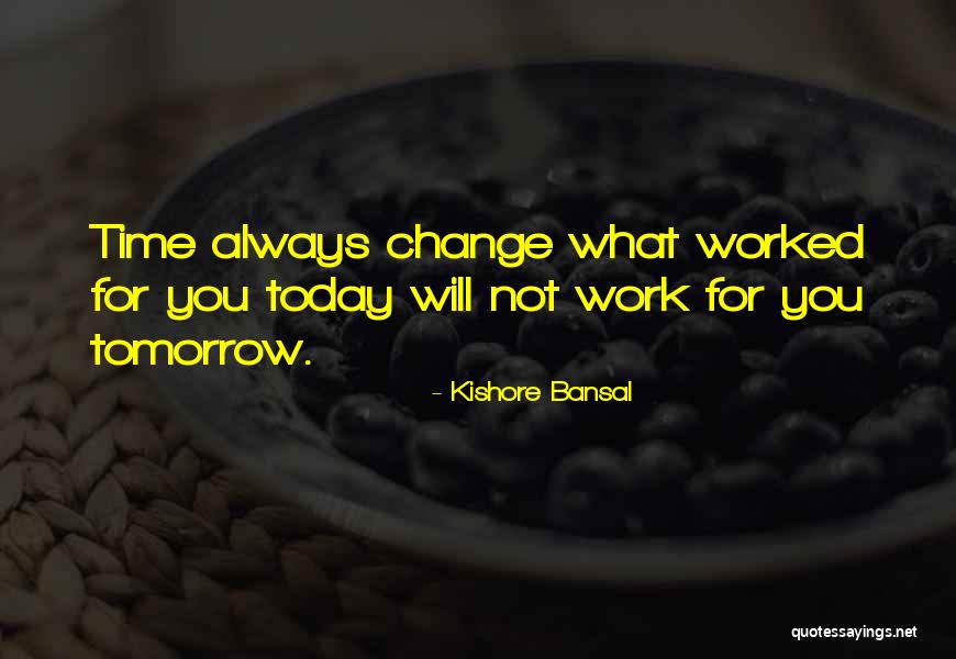 Haygarth Agency Quotes By Kishore Bansal