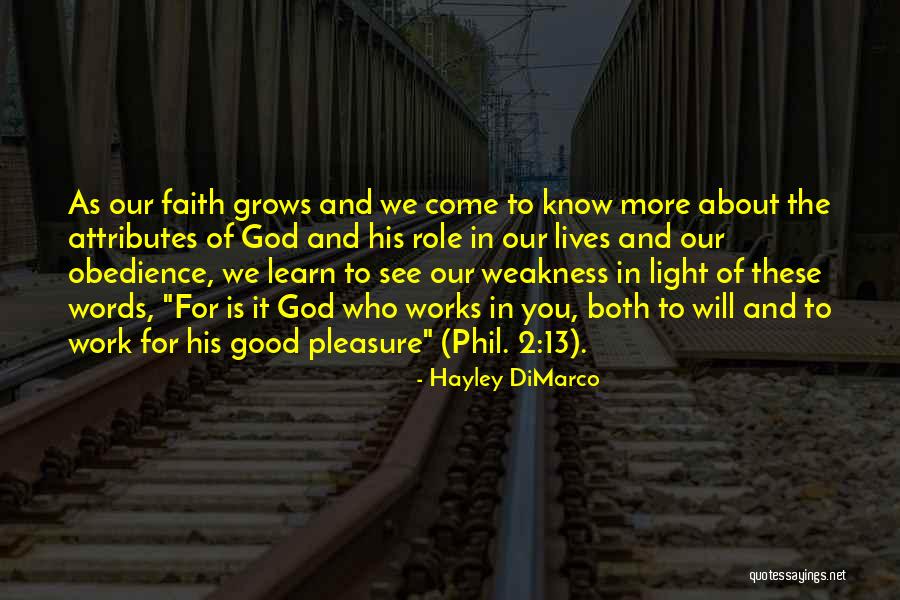 Hayley DiMarco Quotes 1100334