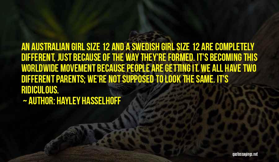 Hayley Hasselhoff Quotes 187180