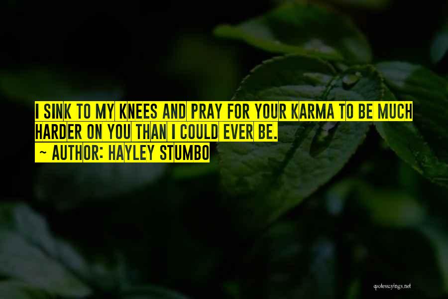 Hayley Stumbo Quotes 1313164