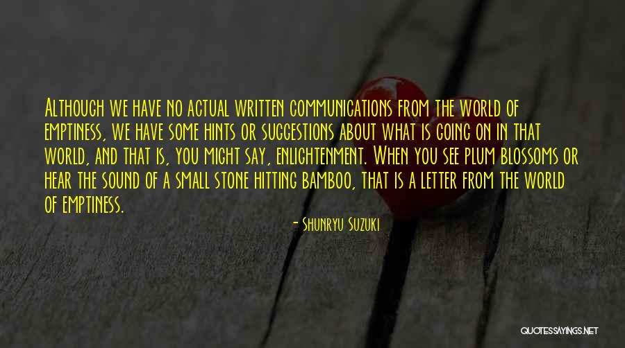 Hayon Camion Quotes By Shunryu Suzuki Hayon Camion Quotes By Shunryu Suzuki