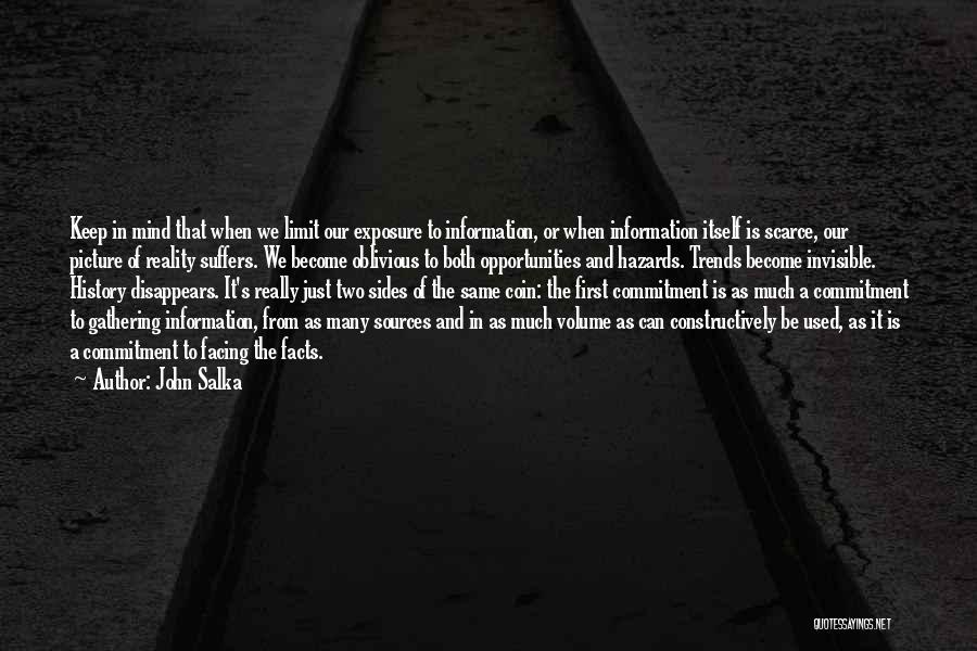 Hazards Quotes By John Salka