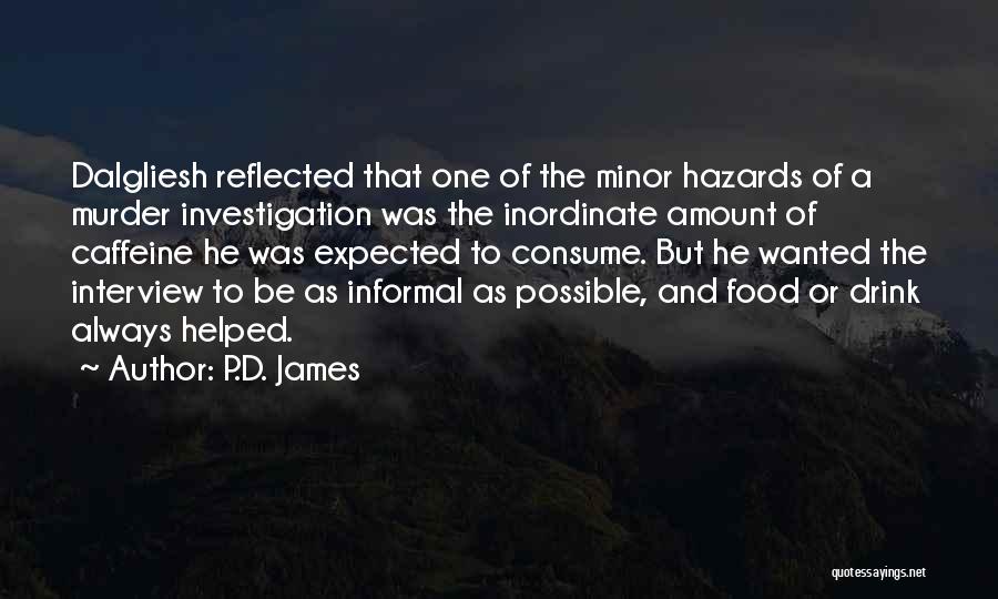 Hazards Quotes By P.D. James