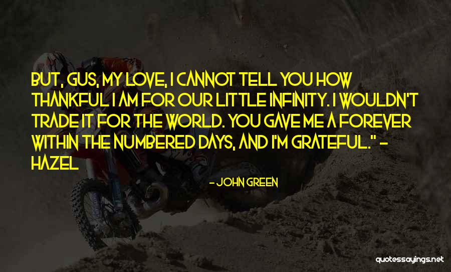 Hazel And Gus Quotes By John Green Hazel And Gus Quotes By John Green