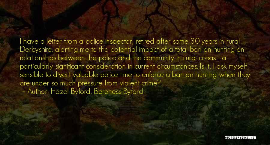 Hazel Byford, Baroness Byford Quotes 614581