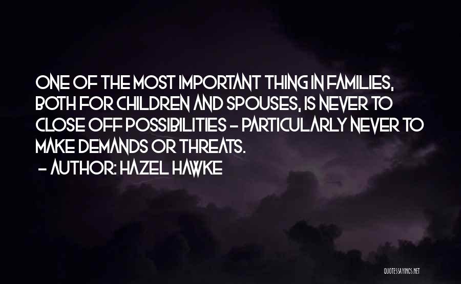 Hazel Hawke Quotes 2055337