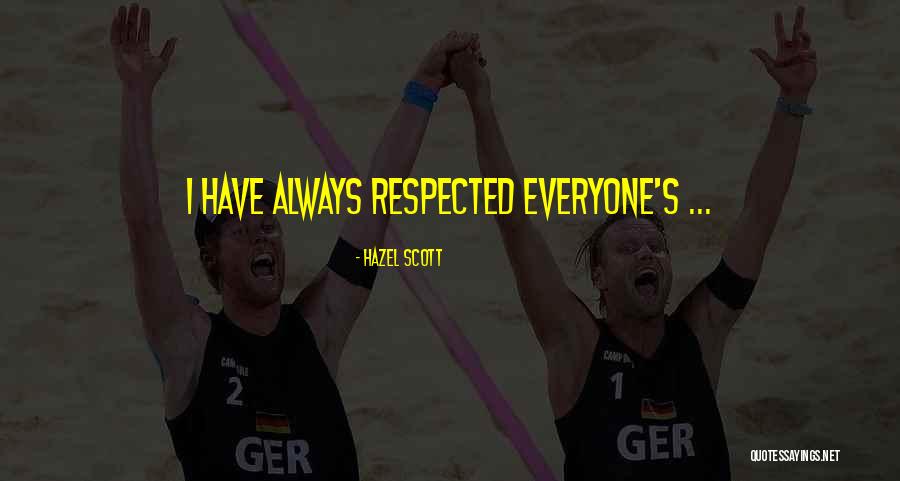 Hazel Scott Quotes 1545635 Hazel Scott Quotes 1545635