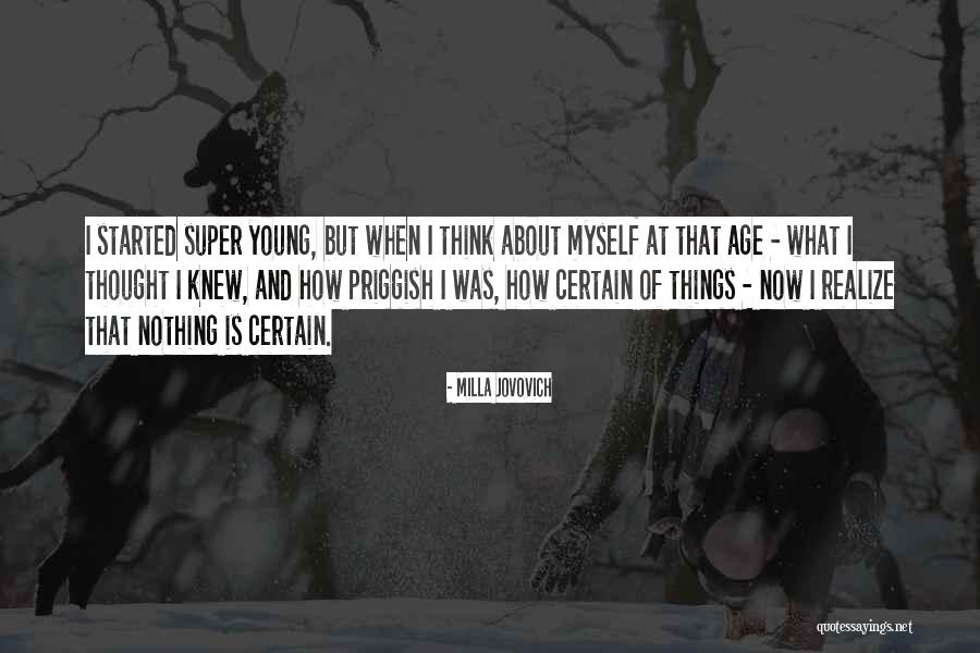 Hazelles Marionettes Quotes By Milla Jovovich