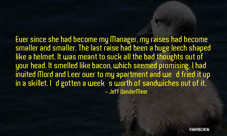 Hazenberg Gyuto Quotes By Jeff VanderMeer