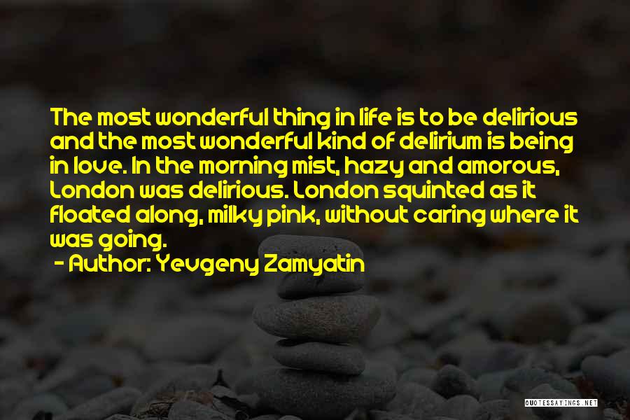 Hazy Morning Quotes By Yevgeny Zamyatin