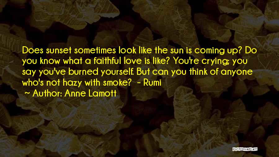 Hazy Quotes By Anne Lamott