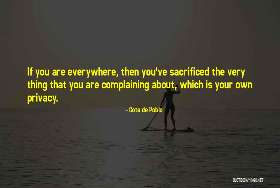 Hbeag Quotes By Cote De Pablo Hbeag Quotes By Cote De Pablo