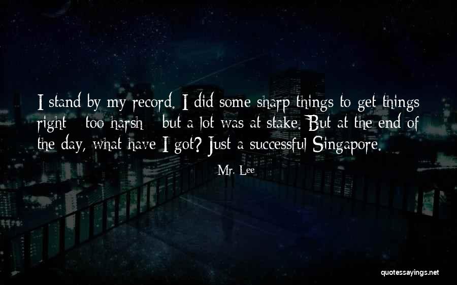 Hbo Oz Quotes By Mr. Lee