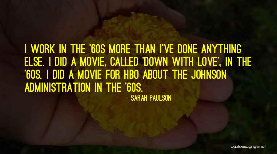 Hbo Quotes By Sarah Paulson