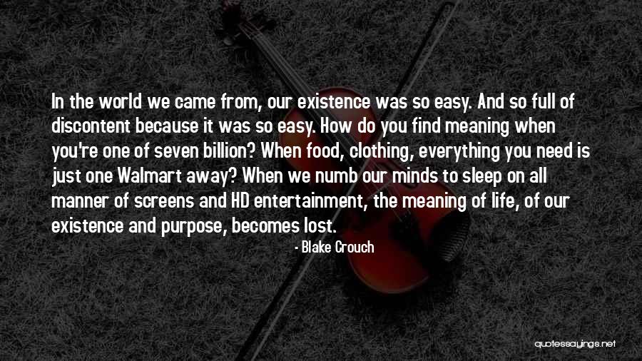 Hd Quotes By Blake Crouch Hd Quotes By Blake Crouch
