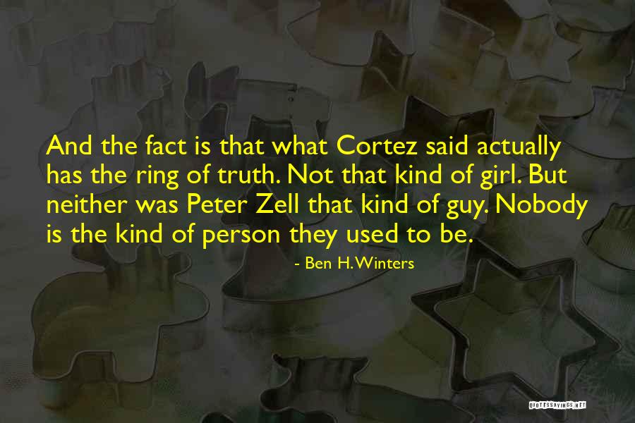 H'doubler Quotes By Ben H. Winters