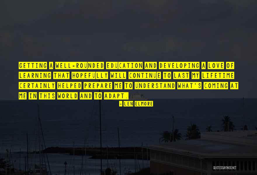 Hdtvs At Walmart Quotes By Len Elmore Hdtvs At Walmart Quotes By Len Elmore