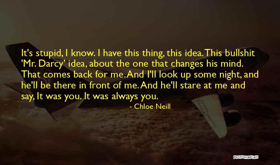 He Always Comes Back Quotes By Chloe Neill