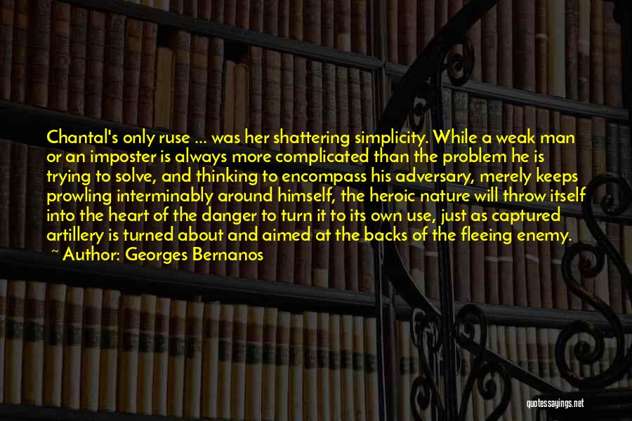 He Captured My Heart Quotes By Georges Bernanos