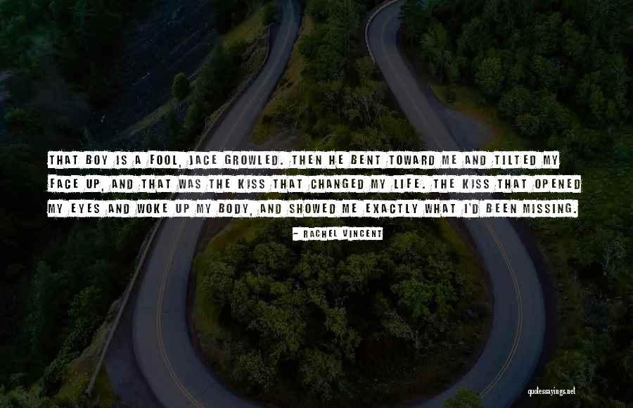 He Changed My Life Quotes By Rachel Vincent He Changed My Life Quotes By Rachel Vincent