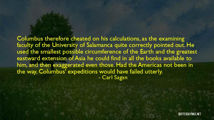 He Cheated Quotes By Carl Sagan He Cheated Quotes By Carl Sagan