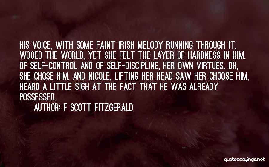 He Chose Her Quotes By F Scott Fitzgerald