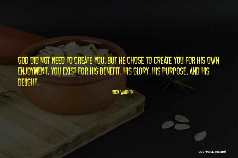 He Chose You Quotes By Rick Warren