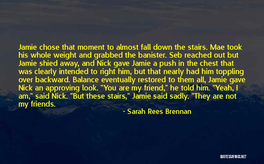 He Chose You Quotes By Sarah Rees Brennan